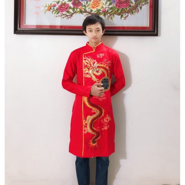 mẫu áo dài cách tân nam giá rẻ