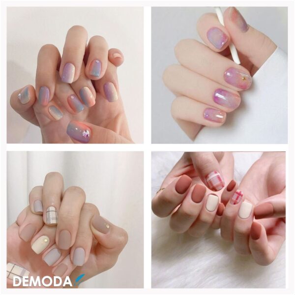 Mẫu nail đẹp nhẹ nhàng