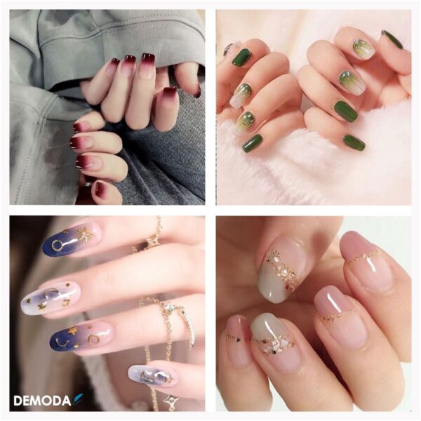 Mẫu nail đơn giản sang trọng