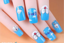 Những mẫu nail đẹp nhất của Doraemon