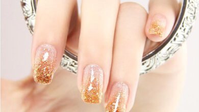 Mẫu nail kim tuyến
