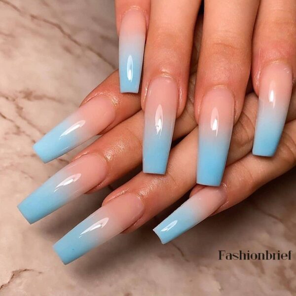Nail ombre pha màu đẹp