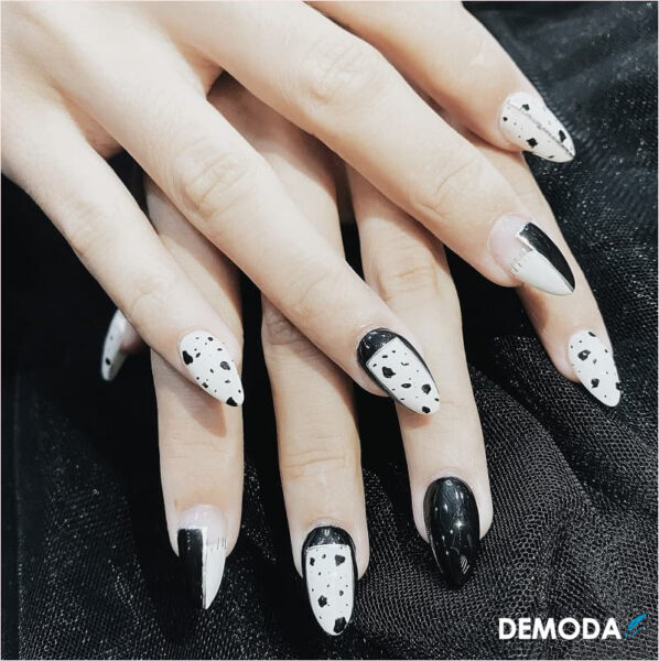 Nail trứng cút phong cách cá tính