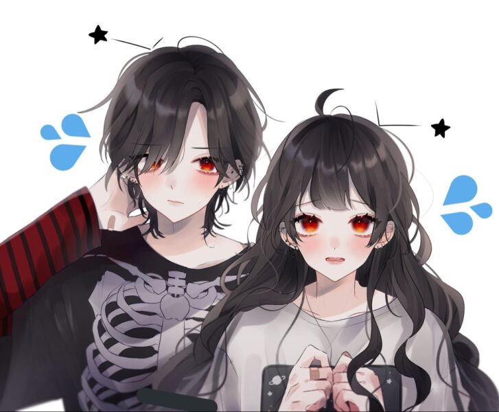 Ảnh anime đôi cho những người đang yêu