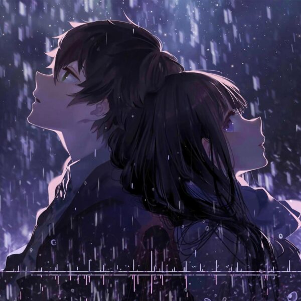 Ảnh anime đôi ngọt ngào ấm áp