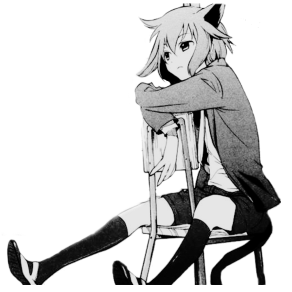ảnh anime trắng đen đẹp nhất