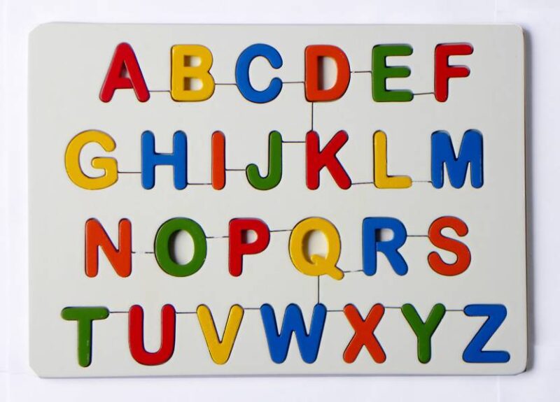 ảnh bảng chữ cái tiếng anh ghép hình