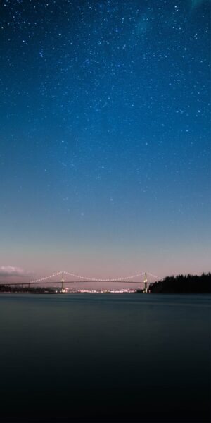 Ảnh bầu trời đêm đầy sao lúc rạng sáng