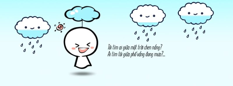 Ảnh bìa cute hình vẽ