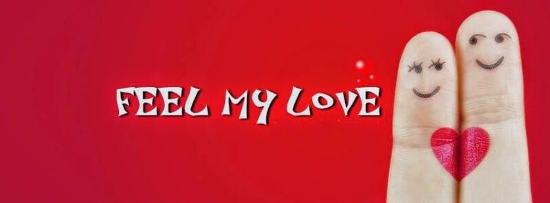 Ảnh bìa cover facebook đẹp Feel my love