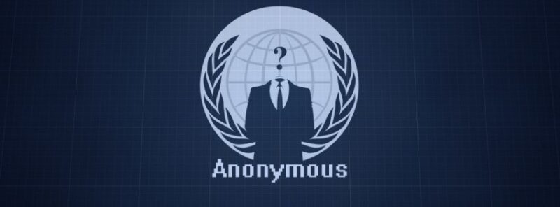 Ảnh bìa hacker Anonymous