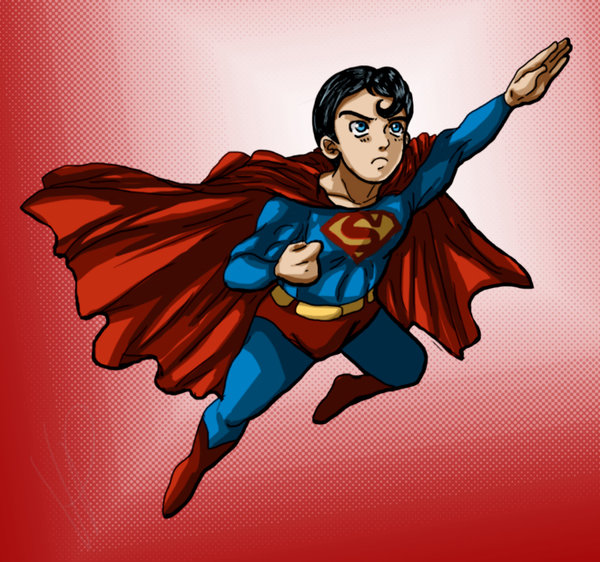 Superman Chibi  Hình chibi siêu nhân Superman đẹp và dễ thương