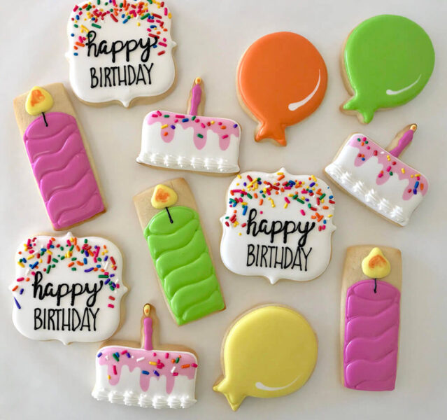 ảnh chúc mừng sinh nhật bánh quy