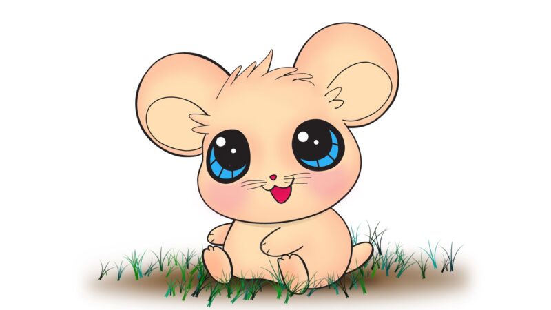 Hình ảnh chuột hamster do các bé vẽ