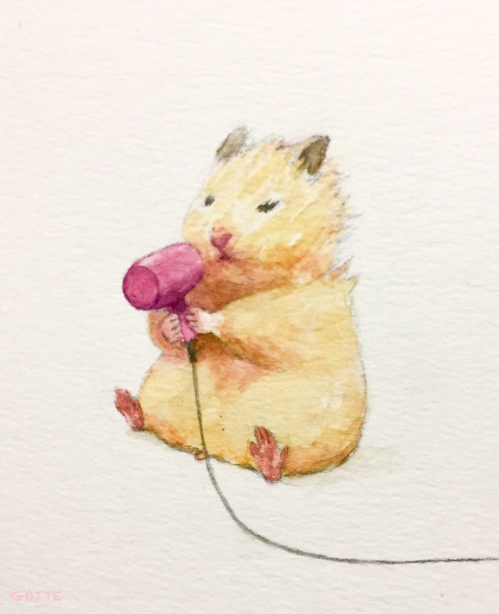 99 Hình Ảnh Chuột Hamster Chibi Cute Đáng Yêu Nhất
