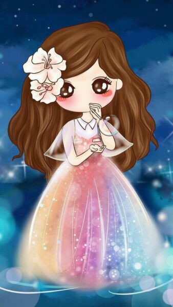 ảnh công chúa chibi