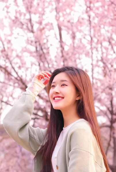 ảnh cười đẹp xinh xắn