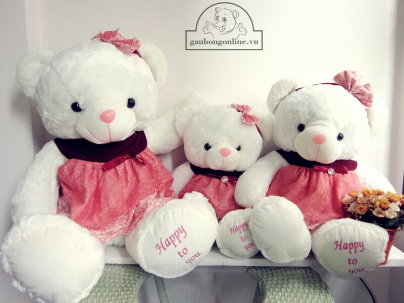 Ảnh gấu bông đẹp nhất ba chị em nhà gấu