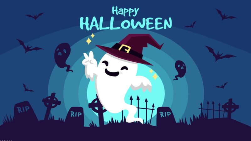 Hình ảnh halloween dễ thương, dễ vẽ