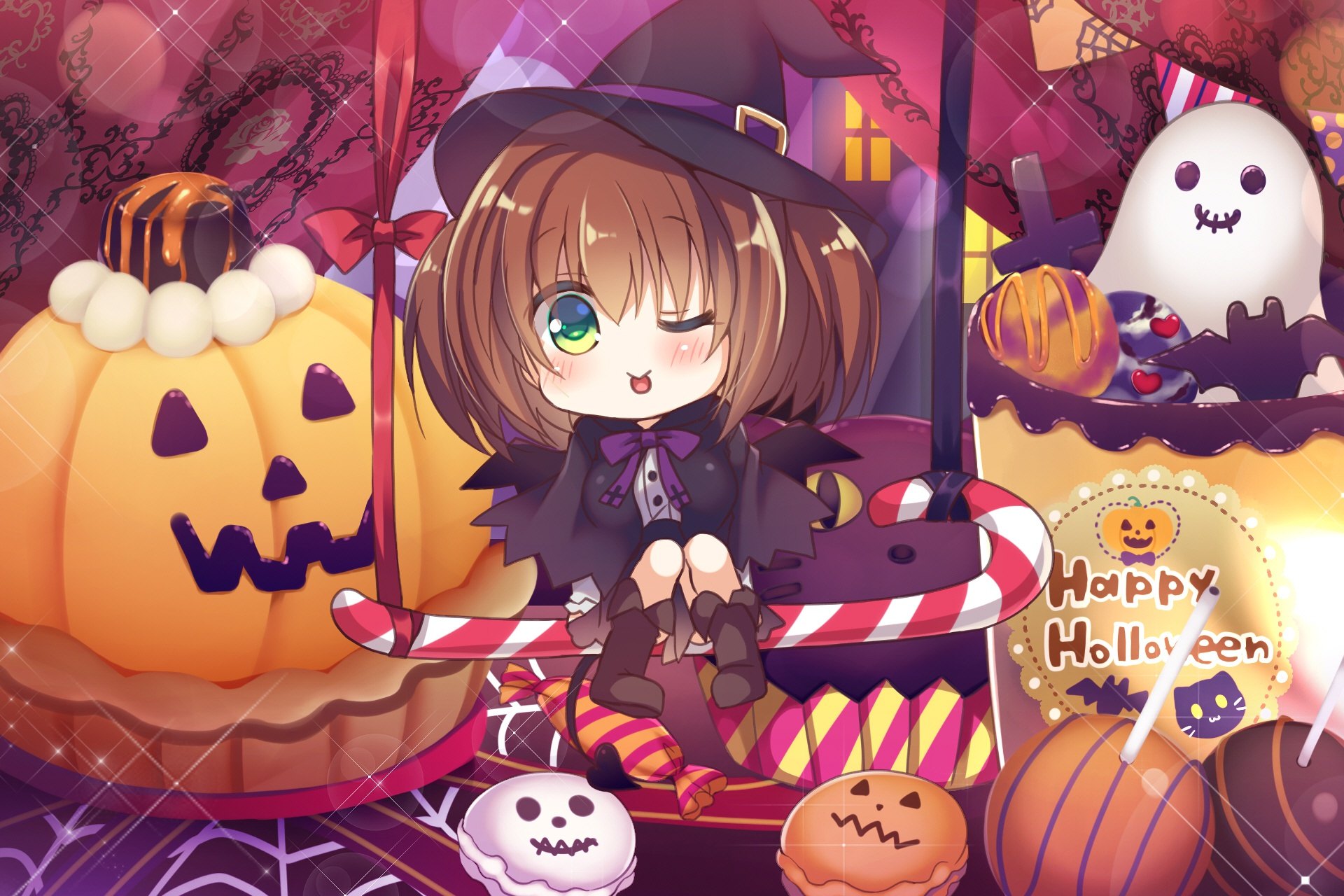 Tải xuống APK Anime Halloween Wallpaper cho Android