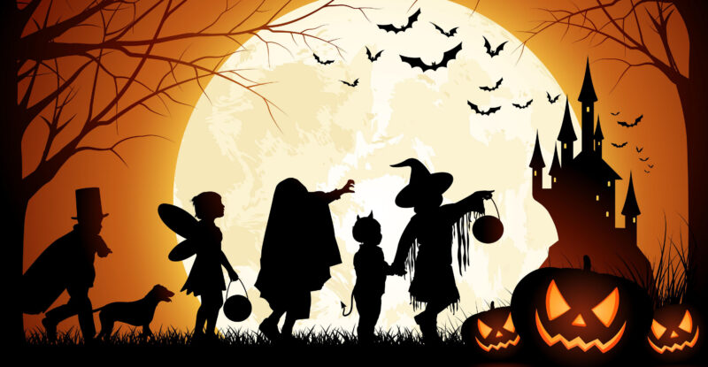 Hình ảnh Halloween ngộ nghĩnh, đáng yêu