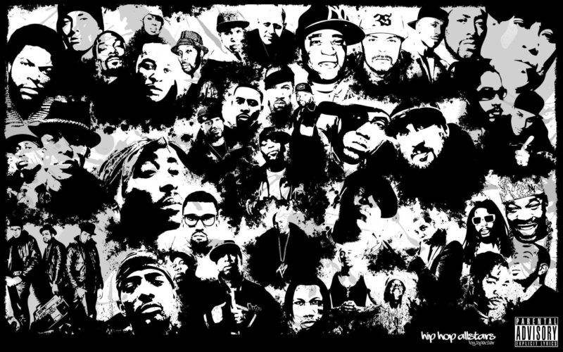 Ảnh Hiphop đen trắng