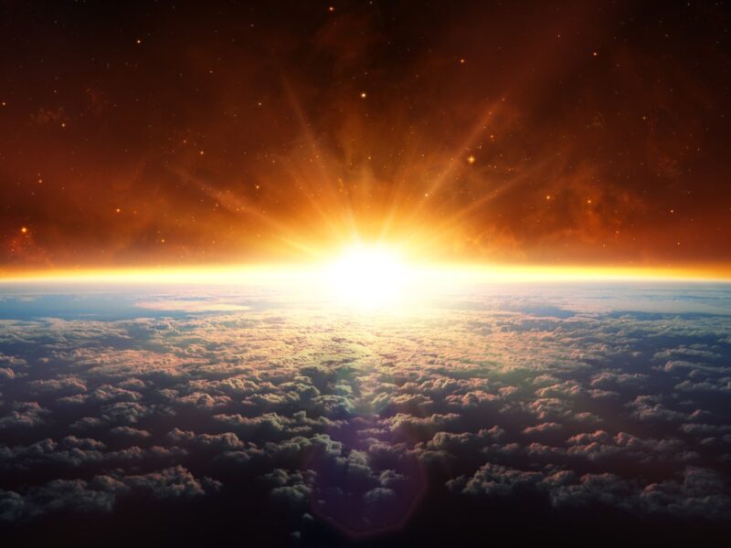 Ảnh mặt trời trên trái đất