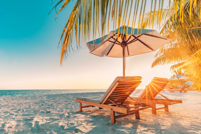 Ảnh mùa hè trên bãi biển