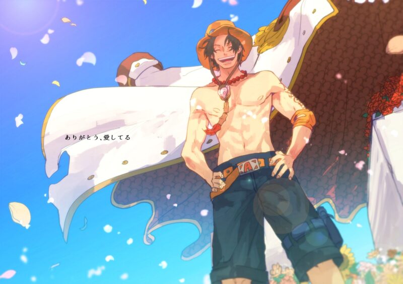 Hình nền mặt cười Ace One Piece