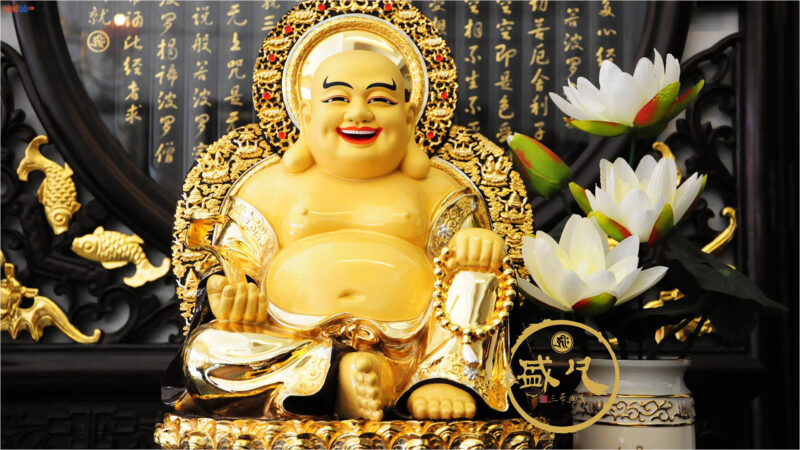 Hintergrundbild von Maitreya Buddha Feng Shui