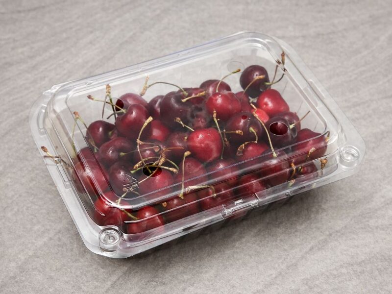 Hình ảnh cherry bán trong siêu thị
