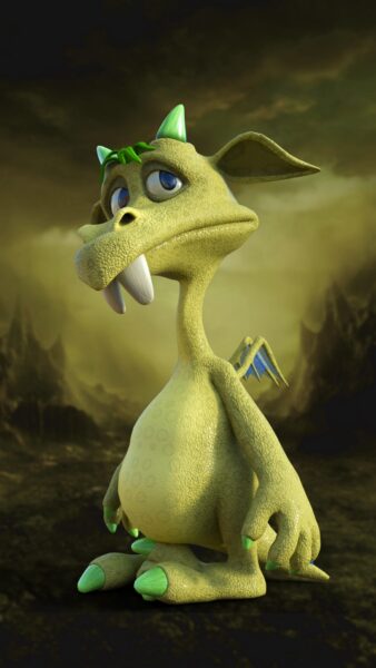 Ảnh rồng bụng phệ