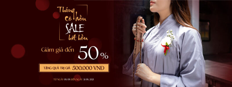 Hình ảnh sale (banner sale) tháng 7 âm lịch