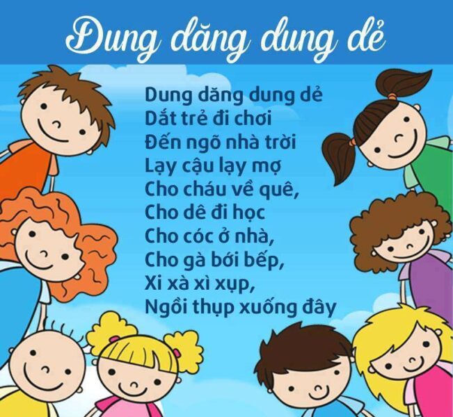 Ảnh thơ hay bài thơ Dung đăng dung ngực