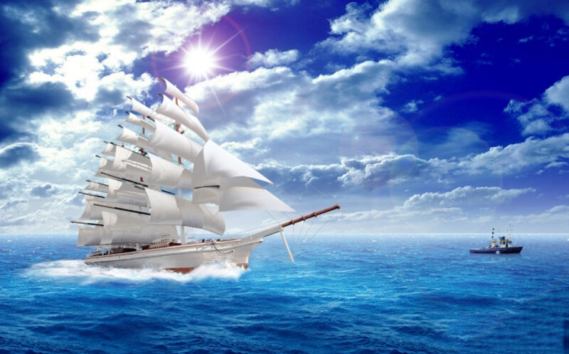 Ảnh thuyền buồm lướt sóng