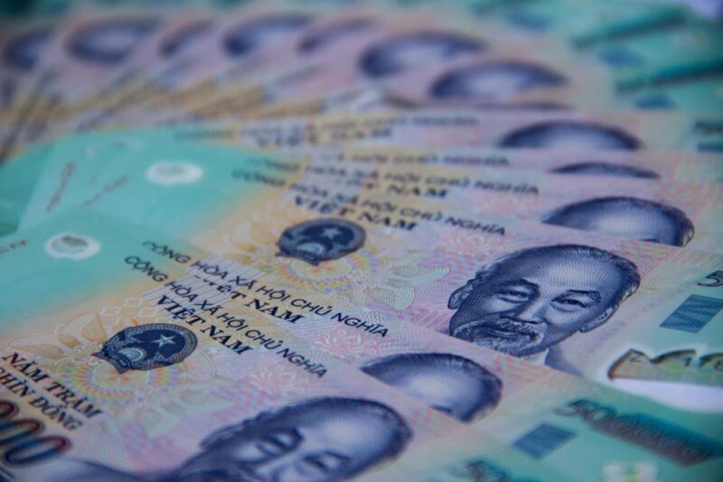 Ảnh tiền 500 ngàn xòe cánh quạt