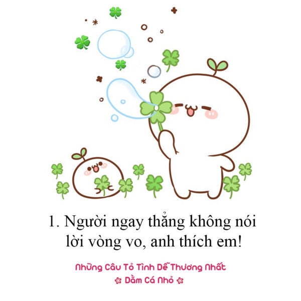 Ảnh tỏ tình củ cải