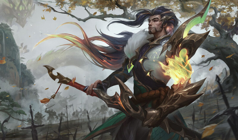 ảnh yasuo huyễn long kiếm