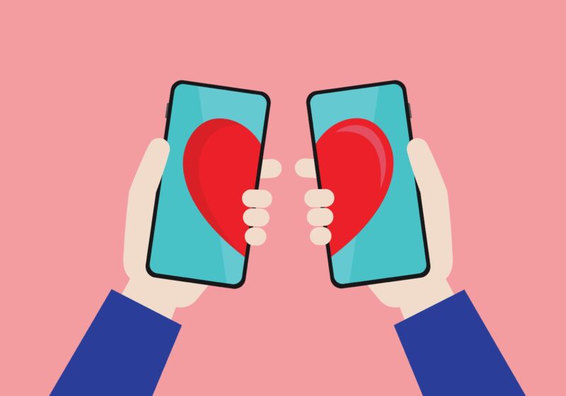 Ảnh yêu xa dễ thương