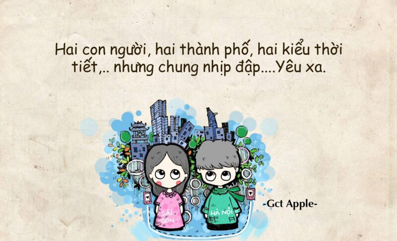 Ảnh yêu xa đẹp nhất cách mặt nhưng không cách lòng