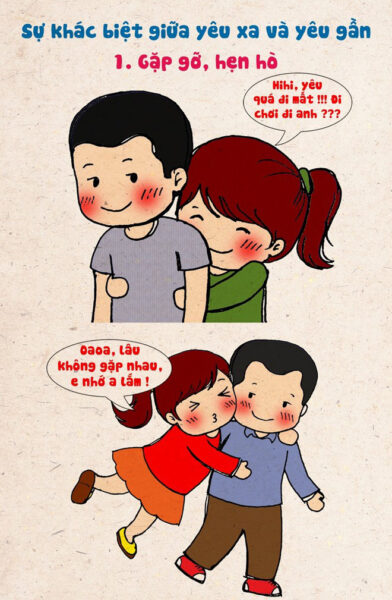 ảnh yêu xa đẹp nhất cho điện thoại - sự khác biệt giữ yêu xa và yêu gần