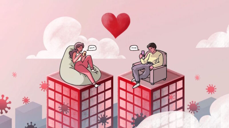 Ảnh yêu xa mùa covid