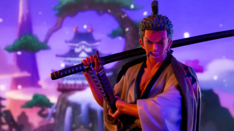 ảnh Zoro ngầu 3D 4K cực nét