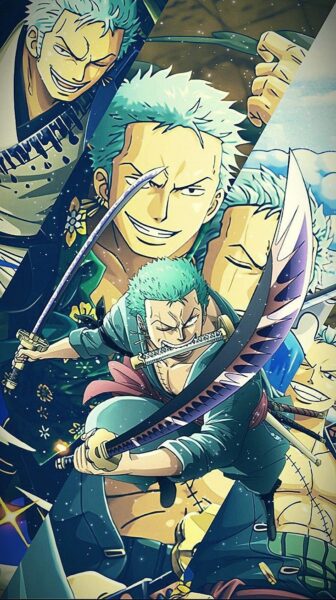 ảnh Zoro ngầu 3D ấn tượng