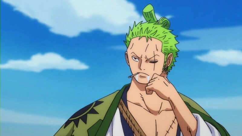 ảnh Zoro ngầu 3D dễ thương