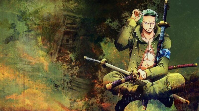ảnh Zoro ngầu 3D đỉnh nhất