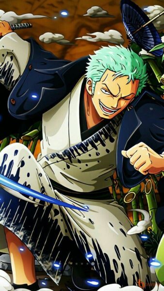 ảnh Zoro ngầu 3D nét