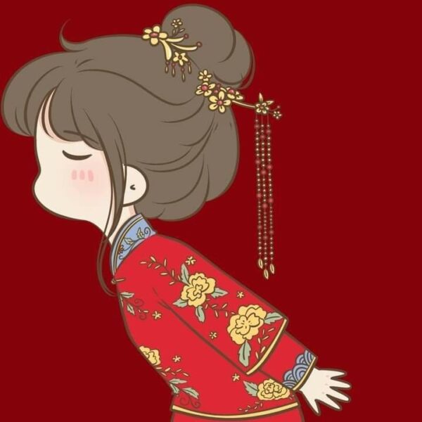 avatar tết anime con gái đẹp