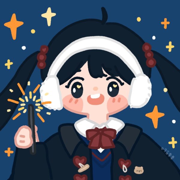 avatar tết cặp đôi