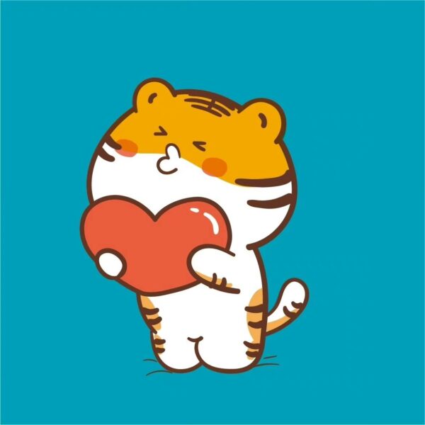 avatar tết yêu năm con hổ